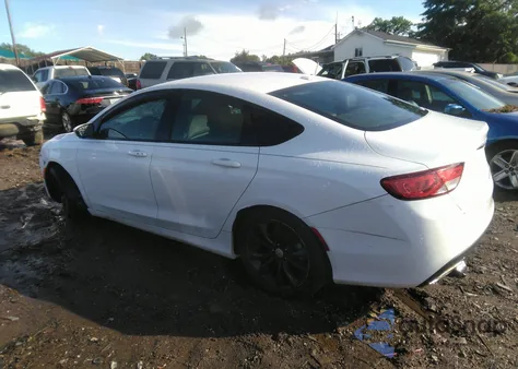 2015 Chrysler 200 S из США, поврежденный, VIN 1C3CCCBB9FN680825